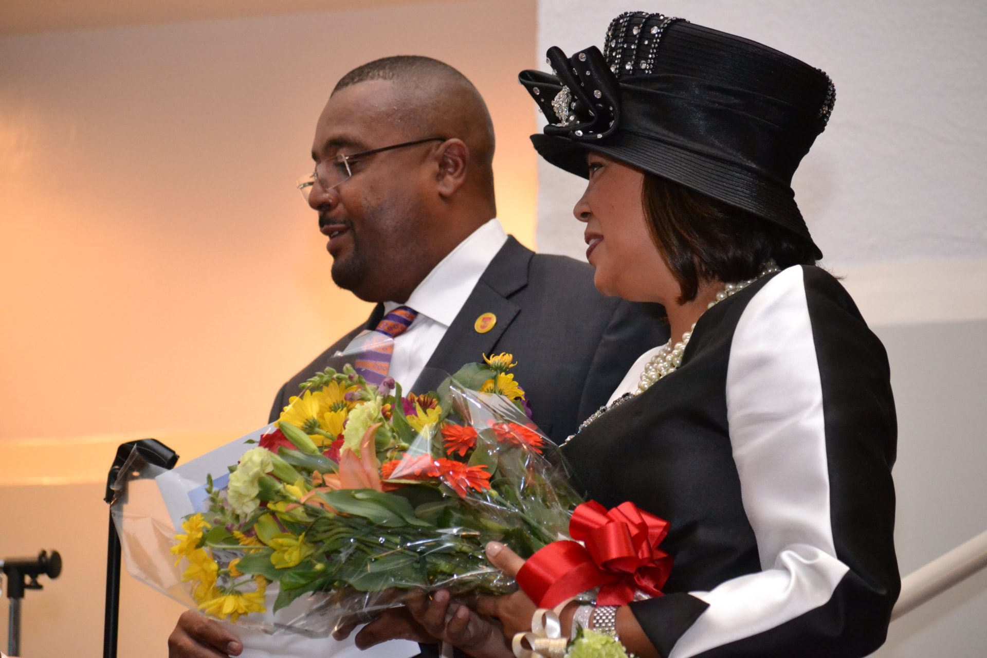 Dr. Rodney S. Thomas serving alongside his wife, Marcia Thomas